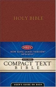 Tapa de Compact Text Bible
