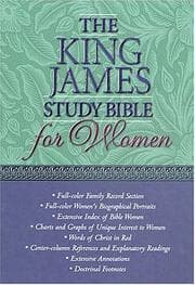 Tapa de King James Study Bible for Women