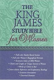 Tapa de King James Study Bible for Women