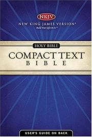 Tapa de Compact Text Bible