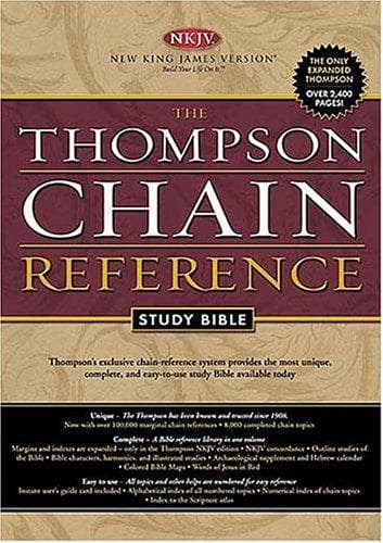 Tapa de The Thompson Chain-Reference Study Bible