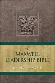 Tapa de The Maxwell Leadership Bible