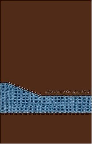 Tapa de MacArthur Student Bible - Personal Size
