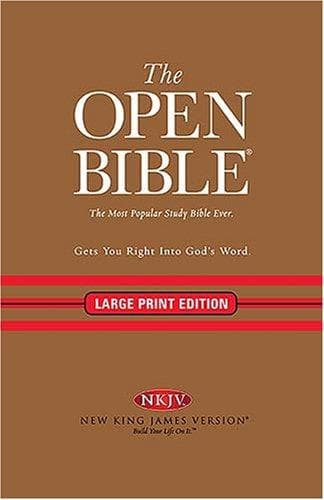 Tapa de Open Bible