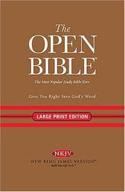 Tapa de Open Bible