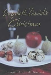 Tapa de Elizabeth David's Christmas