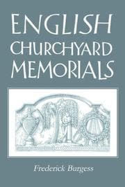 Tapa de English Churchyard Memorials