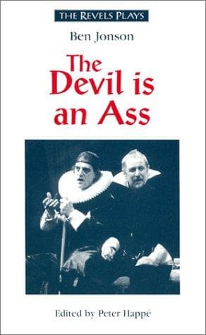 Tapa de The Devil is an Ass (Revels Plays)
