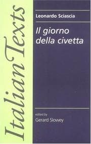 Tapa de Il giorno della civetta
