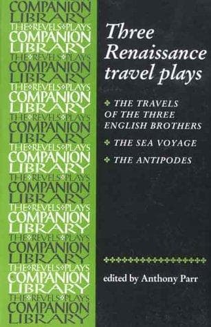 Tapa de Three Renaissance Travel Plays