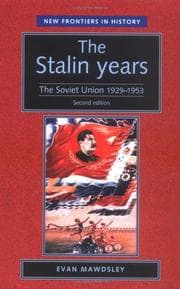 Tapa de The Stalin years
