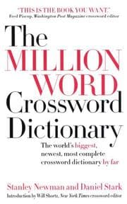 Tapa de Million Word Crossword Dictionary