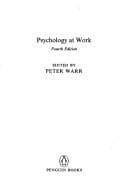 Tapa de Psychology at work