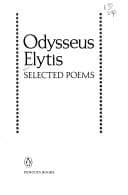 Tapa de Selected poems