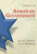 Tapa de Classics in American government