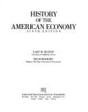 Tapa de Walton History of the American Economy 6e