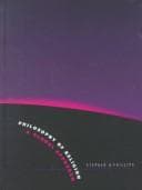 Tapa de Philosophy of religion