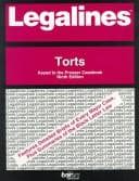 Tapa de Legalines: Torts : Adaptable to Ninth Edition of Prosser Casebook