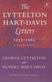 Tapa de The Lyttelton Hart-Davis letters