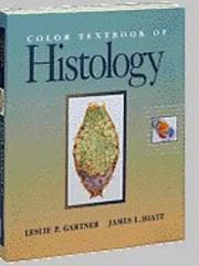 Tapa de Color textbook of histology