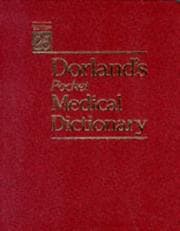 Tapa de Dorland's pocket medical dictionary