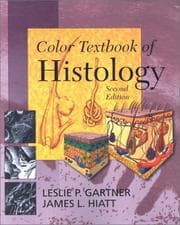 Tapa de Color textbook of histology