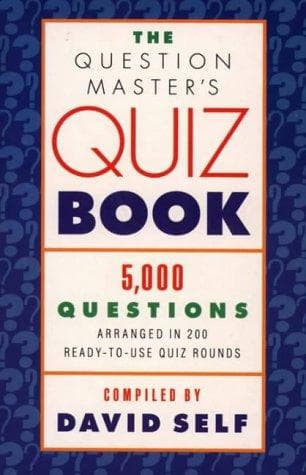 Tapa de The Questionmaster's Quizbook (Self)