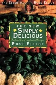 Tapa de The New Simply Delicious/Fast and Easy Vegetarian Recipes (Essential Rose Elliot)