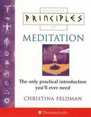 Tapa de Principles of Meditation, Audio
