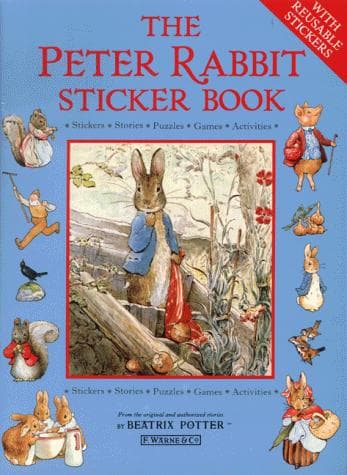 Tapa de The Peter Rabbit Sticker Book