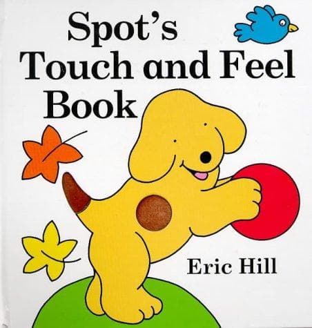 Tapa de Spot's touch and feel book