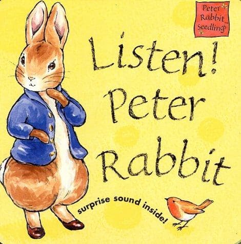 Tapa de Listen Peter Rabbit (Peter Rabbit Seedlings)