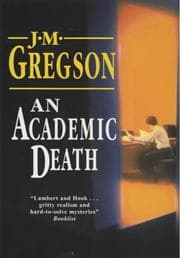 Tapa de An Academic Death (Lambert and Hook Mysteries)