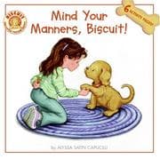 Tapa de Mind Your Manners, Biscuit!