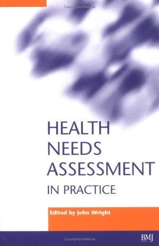 Tapa de Health Needs Assessment in Practice