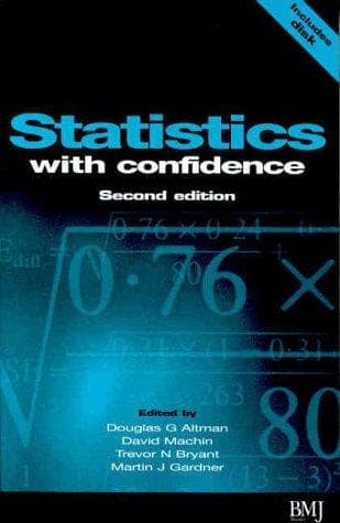Tapa de Statistics with Confidence