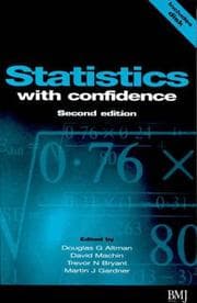 Tapa de Statistics with Confidence
