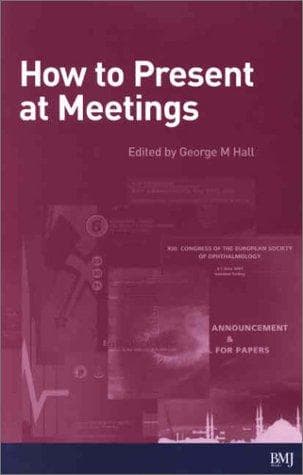 Tapa de How to Present at Meetings
