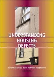Tapa de Understanding housing defects