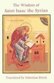 Tapa de The wisdom of Saint Isaac the Syrian