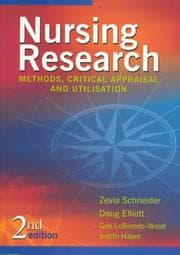 Tapa de Nursing research