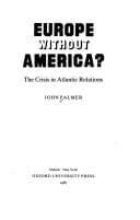 Tapa de Europe Without America?