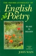 Tapa de The Oxford Anthology of English Poetry