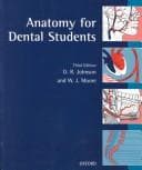 Tapa de Anatomy for dental students