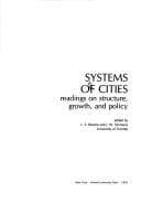 Tapa de Systems of cities