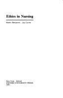 Tapa de Ethics in Nursing