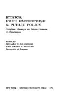 Tapa de Ethics, free enterprise & public policy