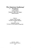 Tapa de The American intellectual tradition