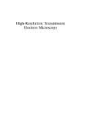 Tapa de High-Resolution Transmission Electron Microscopy