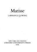 Tapa de Matisse